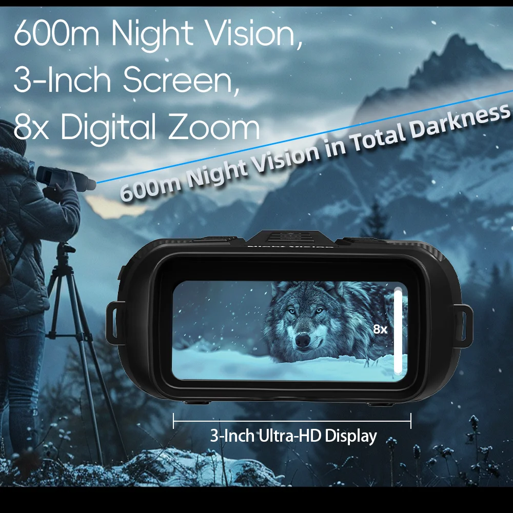 Professional Powerful Outdoor 3.0 inch TFT Screen Telescope Digital Camera Binoculars Digital Telescope Camera