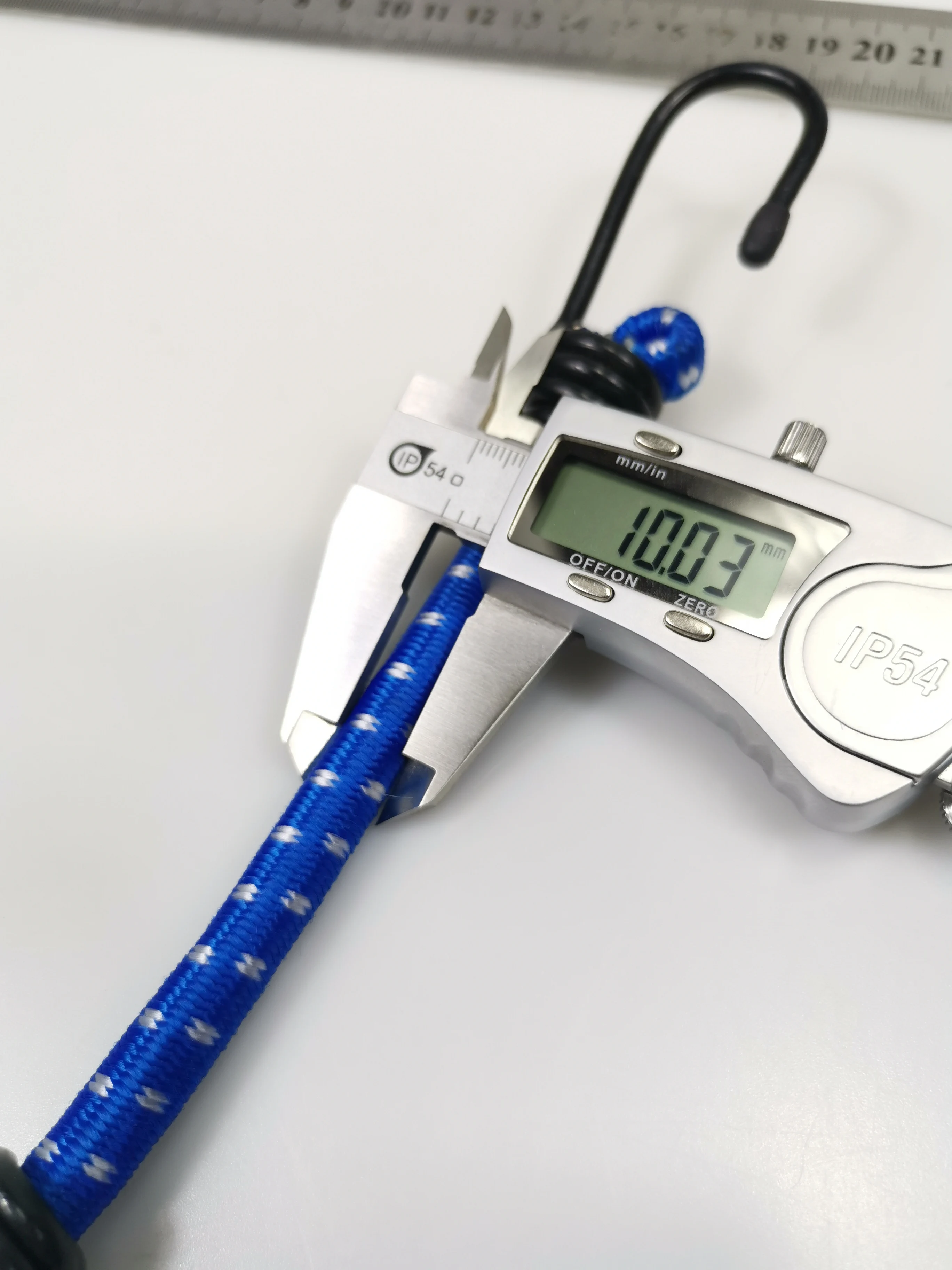 Heavy Duty Bungee Cord Straps 2 Hooks Strong Elastic Rope Shock Cord with metal Hook