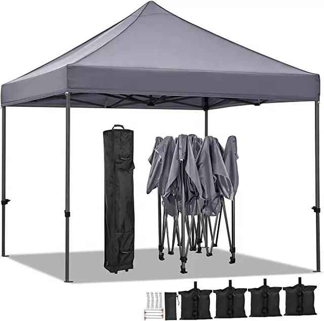 3 X 6m Outdoor Folding Pop-Up Canopy Sun Shelter Tents For Event