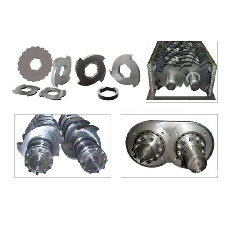plastic shredder blades customized products and replacements