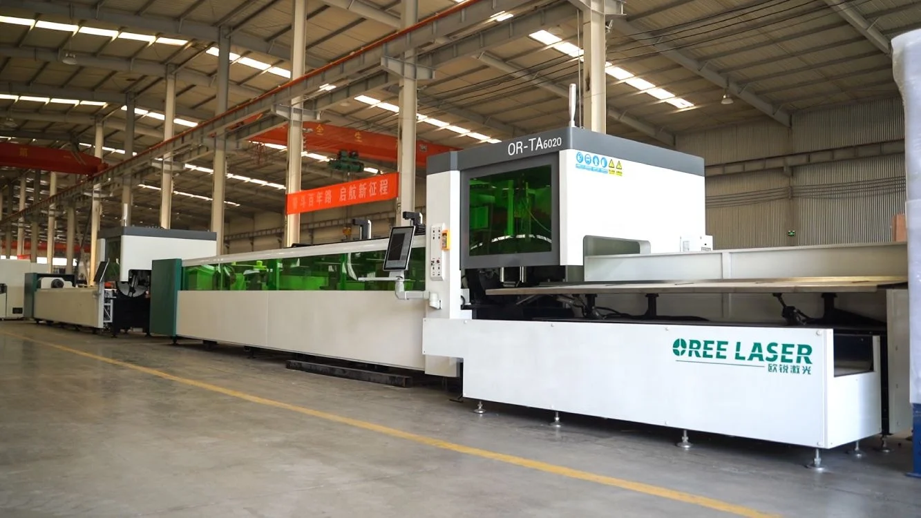 Oree 6 Meter 12 M Fiber Laser Cutting Machine for Small Pipes 3000W 6000W