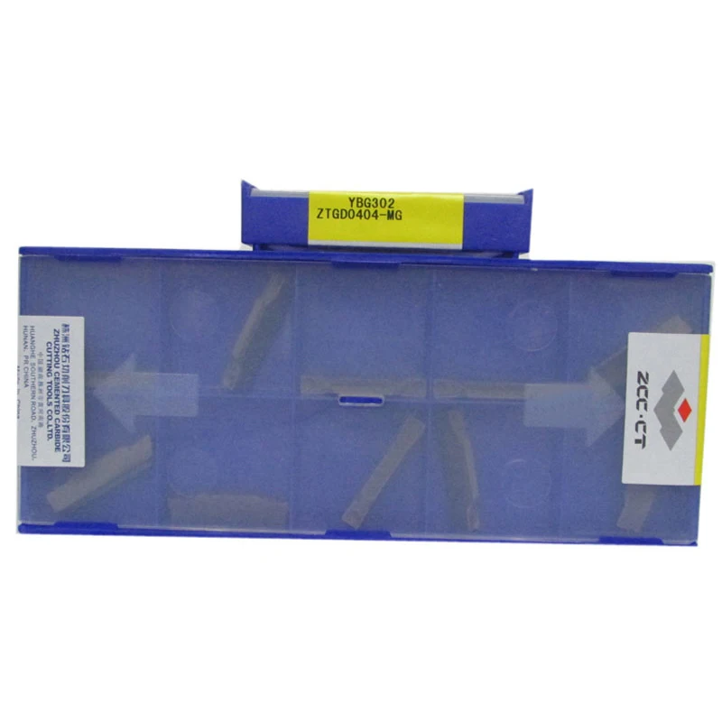 CNC Carbide Inserts grooving carbide insert For Metal  ZTGD0404