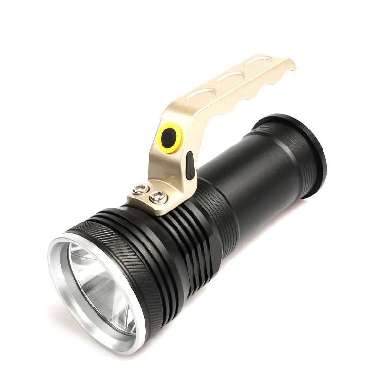 Long Distance Aluminum Alloy Super Bright Searchlight Rechargeable Handheld Torch Light Led Flashlight For Hunting Searching