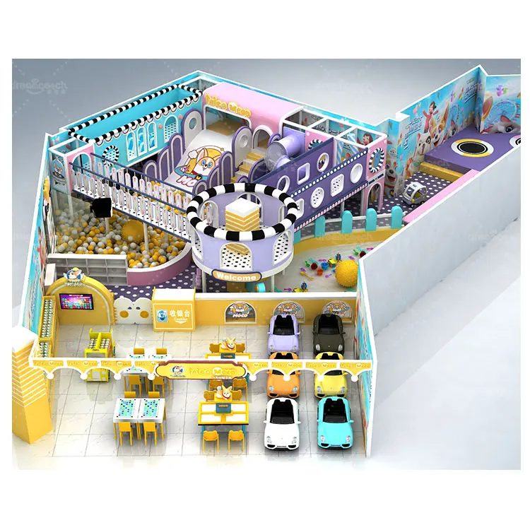 Large Commercial Children Amusement Park SoftPlay Equipment Indoor Playgrounds Kids