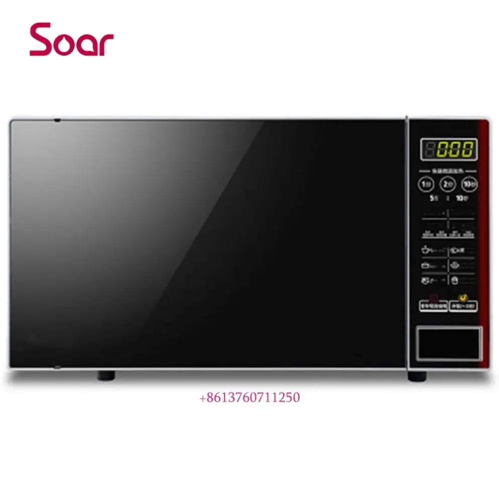 Household Mini Portable 20L Digital Touch Control Electric Countertop Appliances Micro Wave Microwave Oven