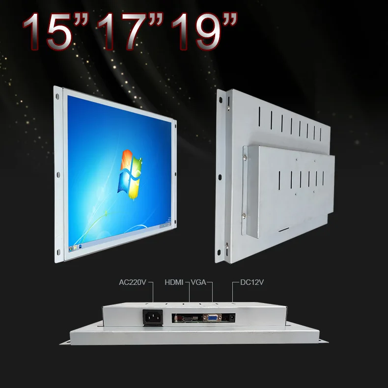 21 5 27-дюймовый Встроенный промышленный водонепроницаемый IP65 емкостный сенсорный экран ЖК-дисплей для самообслуживания терминальной машины