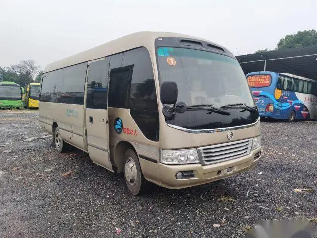 Used Golden Dragon Bus ,Tour  Coaster  Luxury 28 Passenger Buses for Sale Mini Bus Price