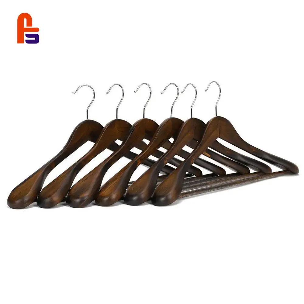 Вешалка из кедрового дерева черный крючок деревянная вешалка для одежды с индивидуальным