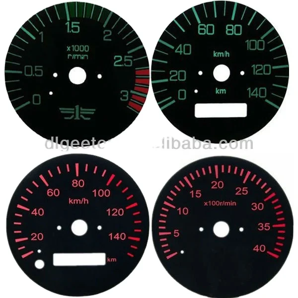 Plastic Digital Car Speedometer Auto Gauge Tachometer Suppliers