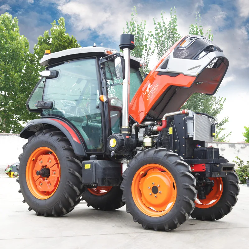 Cheap LANDWARD High Horsepower Wheeled Tractor High Quality Agricultural Machinery Tractor Wholesale Spare Parts Tractor