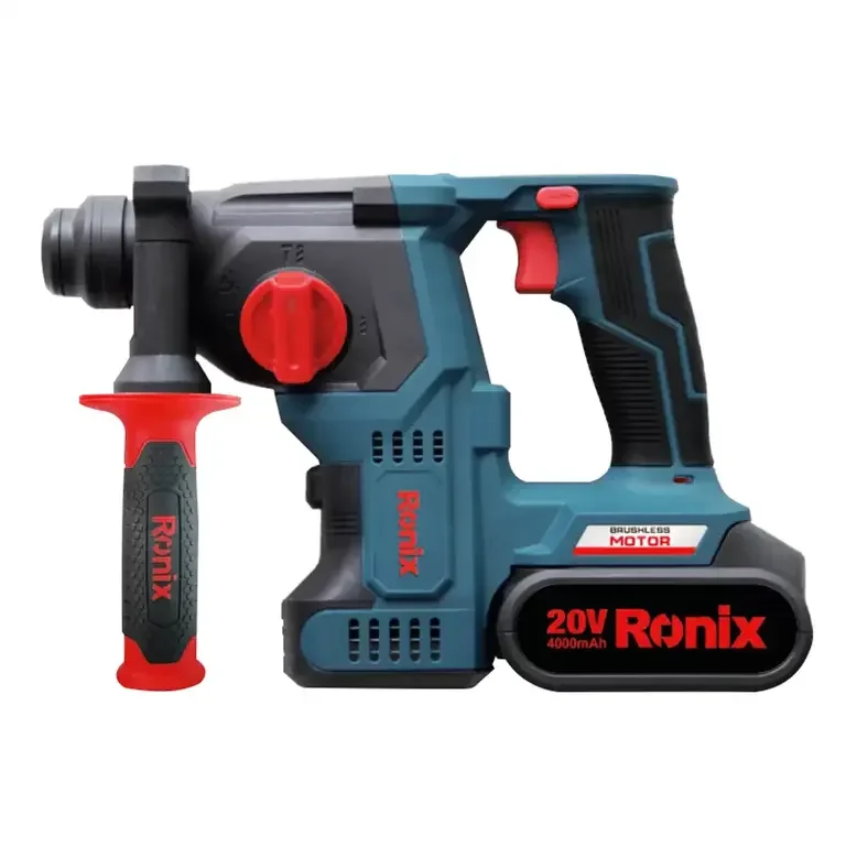 Ronix 8911K Reliable And Professional Power Tools Cordless Rotary Hammer Machine 20V Electrical Tool