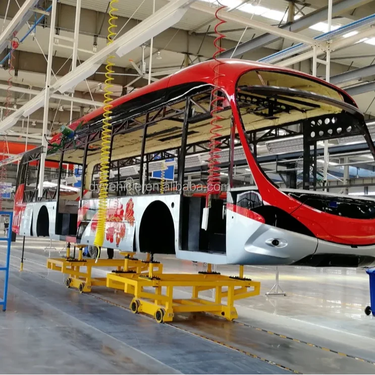 School Bus Assembly and welding Line Car Production Line For Manufacturing Plant