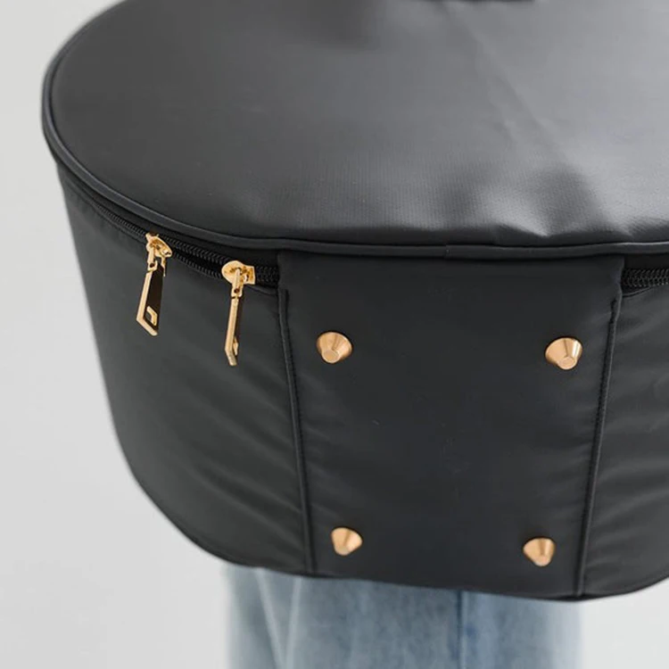Large Capacity Hat Storage Box Travel Foldable Oxford Hat Travel Case