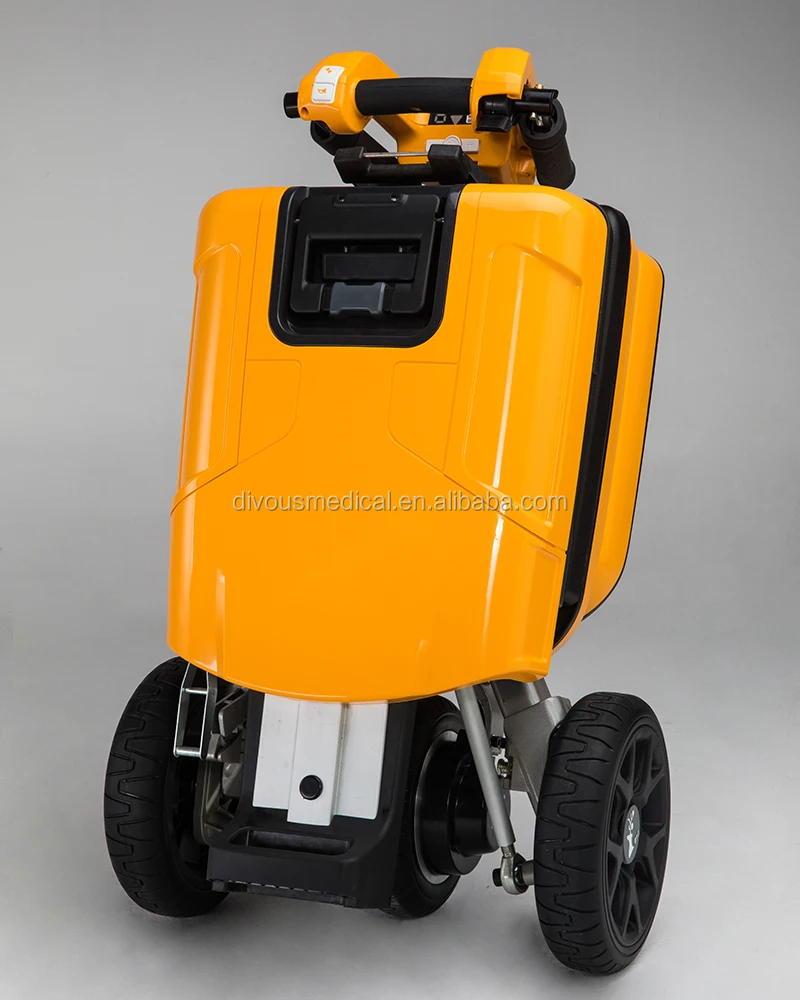 Automatic fold & unfold lightweight disabled 3 wheels elderly electric wheelchair electric scooter