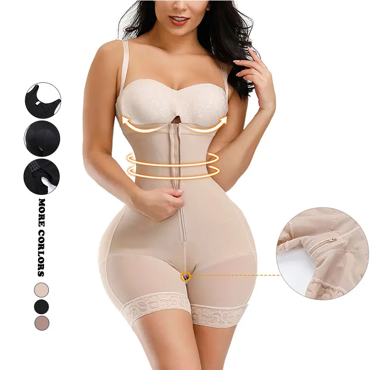 Comfort Revolution Skin Hook Open Crotch Underbust Bodysuit Big Size body shaper
