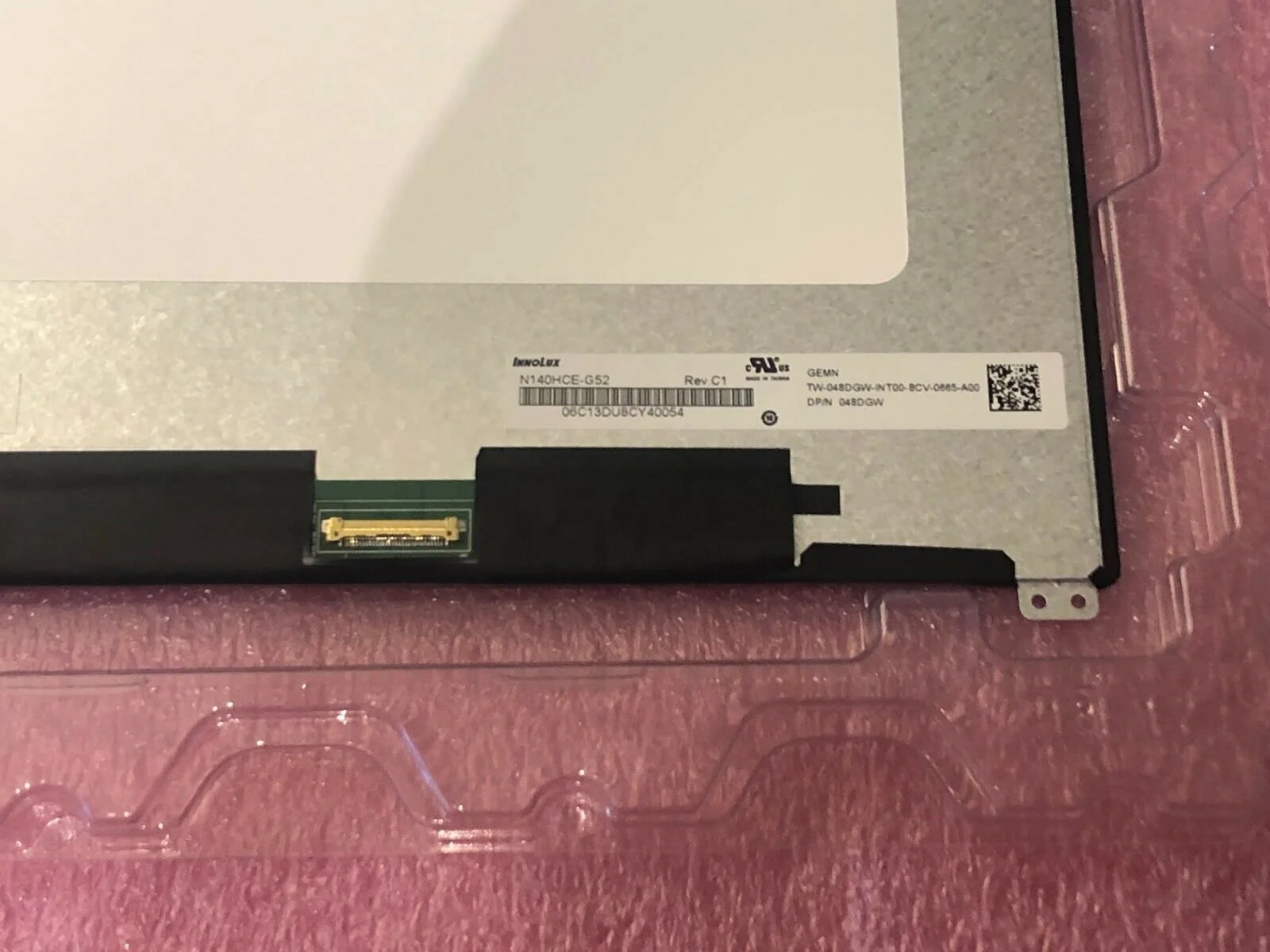 NV140FHM-N47 N140HCE-G52 for Dell Latitude 7480 7490 FHD LCD Screen Display