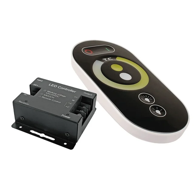 Color Temperature LED Controller CCT Adjustable LED Controller for Dual White LED Strip Light