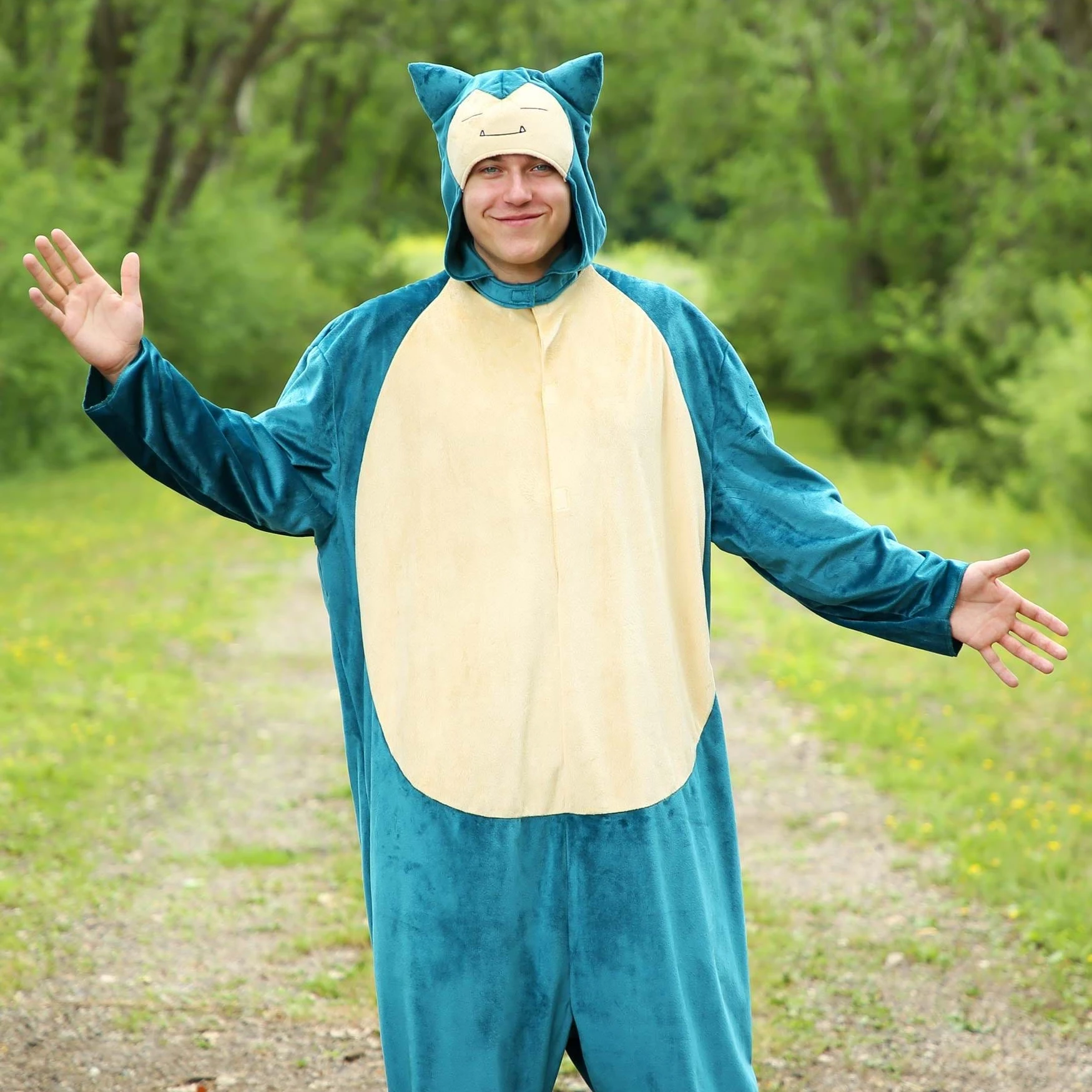 Adult Snorlax Costume cosplay costume stage costume