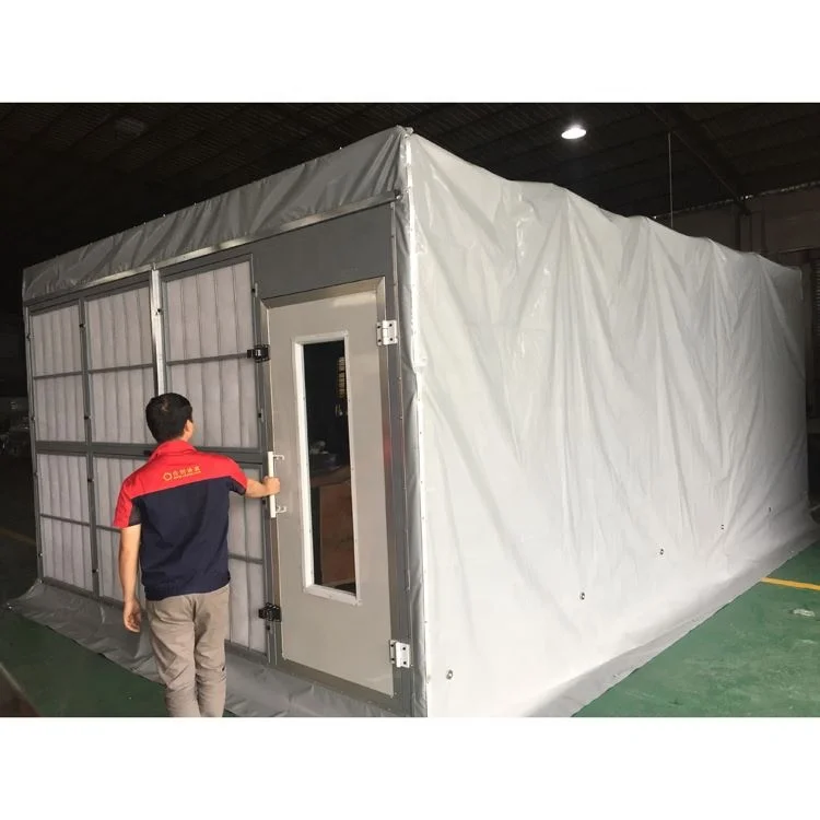 Factory direct sale car retractable spray booth