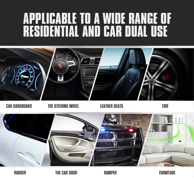 Car Home Dashboard Polish Cleaner Wax Silicone Dashboard Leather Wax For Car Cleaning Polish