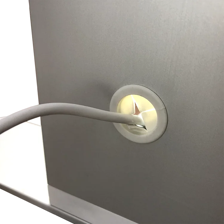 High quality portable trade show exhibition aluminum floor light stand seg fabric printing light box display backdrop stand