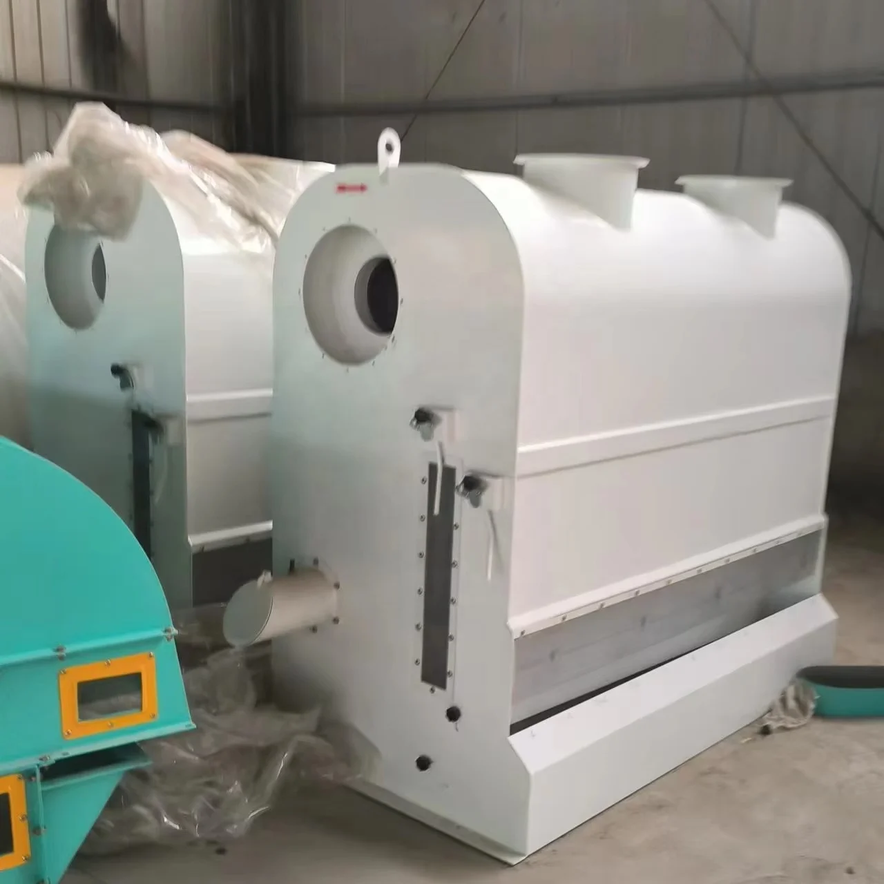 JX 2024 Special Offer Paddy Rice Wheat Cleaning Machine Price Air Recycling Aspirator Machine