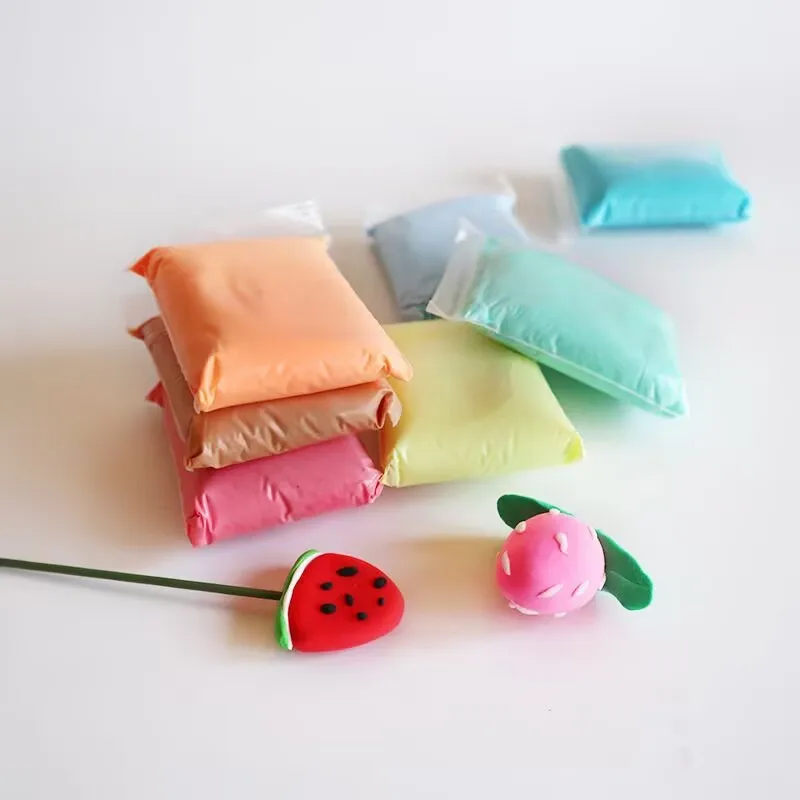 12/24/36 Colors DIY Super Light Modeling Air Dry Polymer Clay Baby Care Air Hand Foot Inkpad Drying Soft Clay