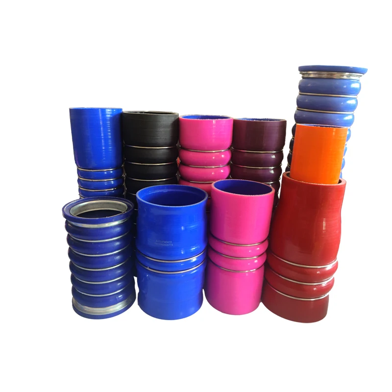 High Temperature Flexible Turbo Hose Pipe Intercooler Truck Steel Wire Reinforced Silicone Rubber Hose