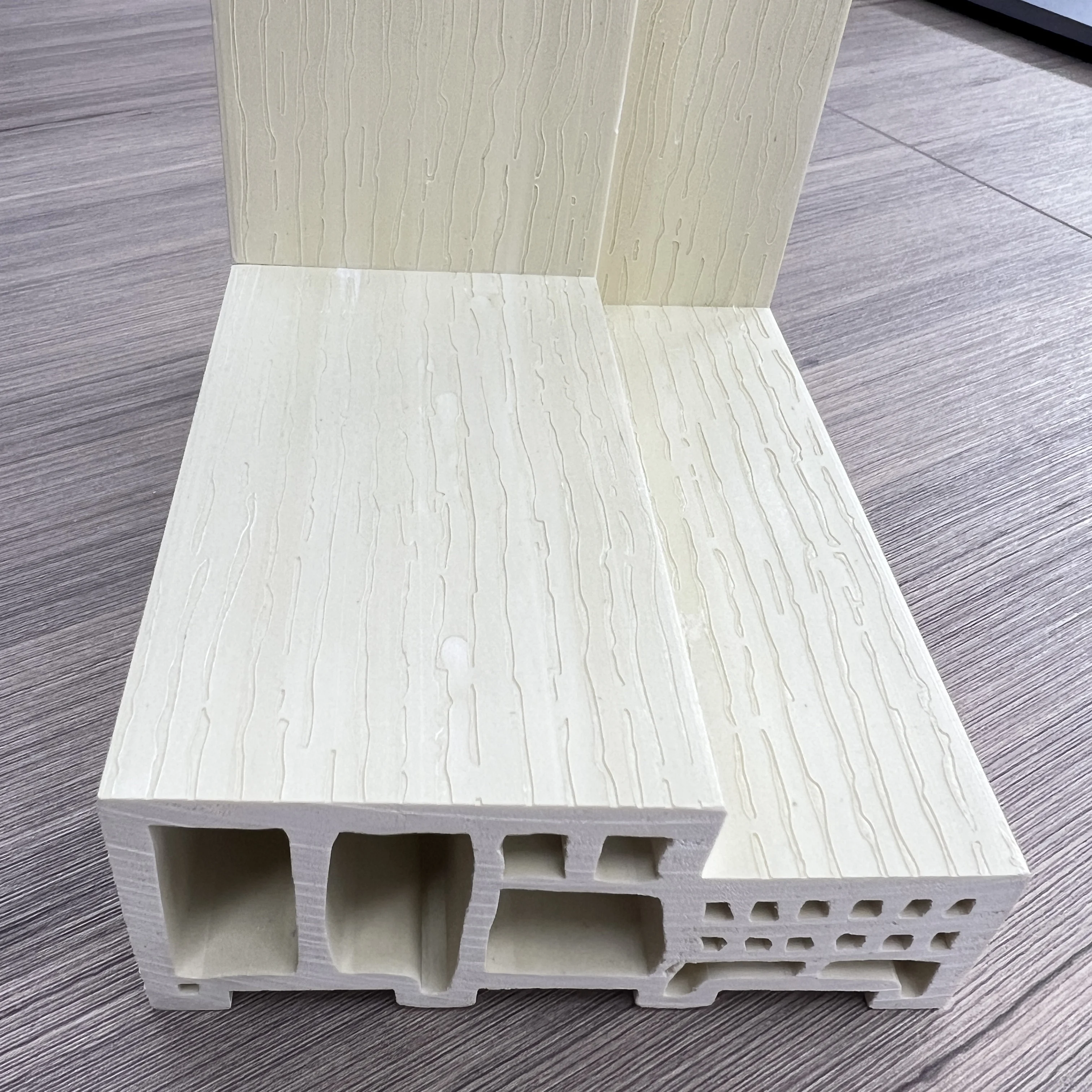 Belsonwpc Raw Material WPC Eco Friendly Door Frame(F-Type 100F 120F)