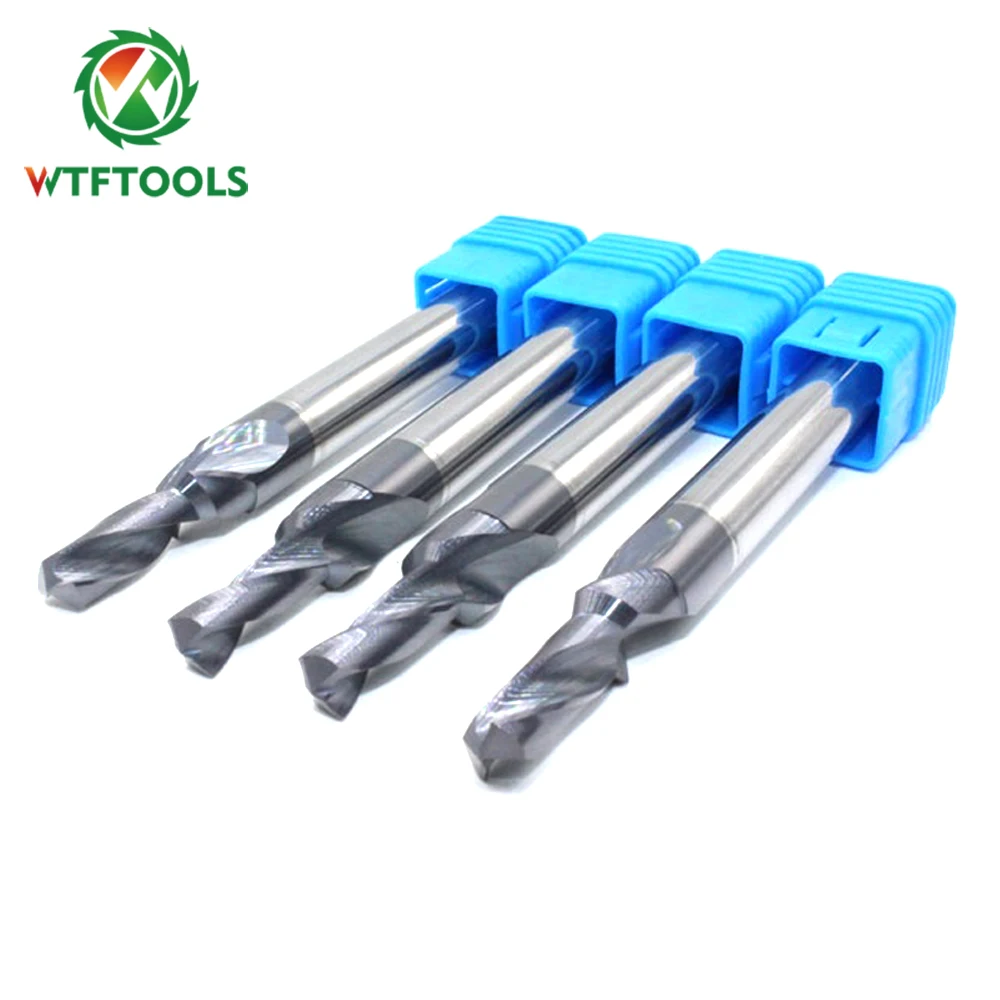 China Factory WTFTOOLS Tungsten Solid Carbide Step Drill Bits For High Hardness Metal