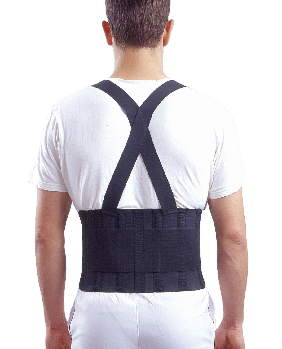 Factory Direct Adjustable Anti-slip Workers Lower Lumbar Support Weight Lifting Belt for Bad Back