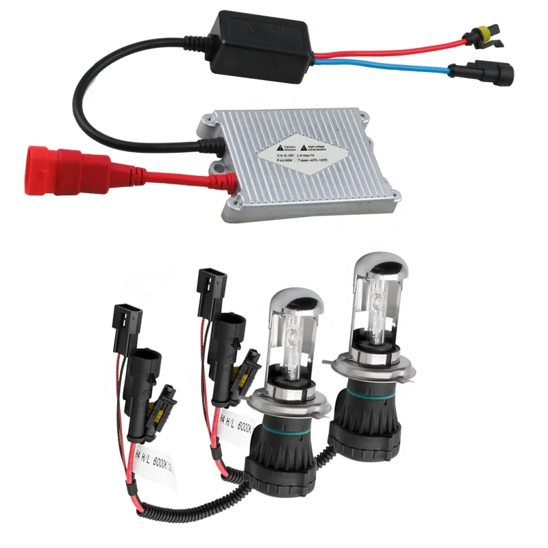 
12v DC AC 35W 55W canbus HID xenon headlights H1 H4 H7 6000k 8000k xenon hid kit for car headlight 