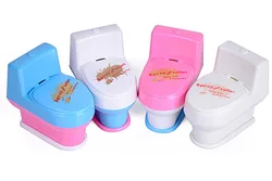 Creativity Squirt Toilet Gag Gift for Kids and Adults with 3D Poo Lift Seat to Spray Water Funny Squirting Prank Toy