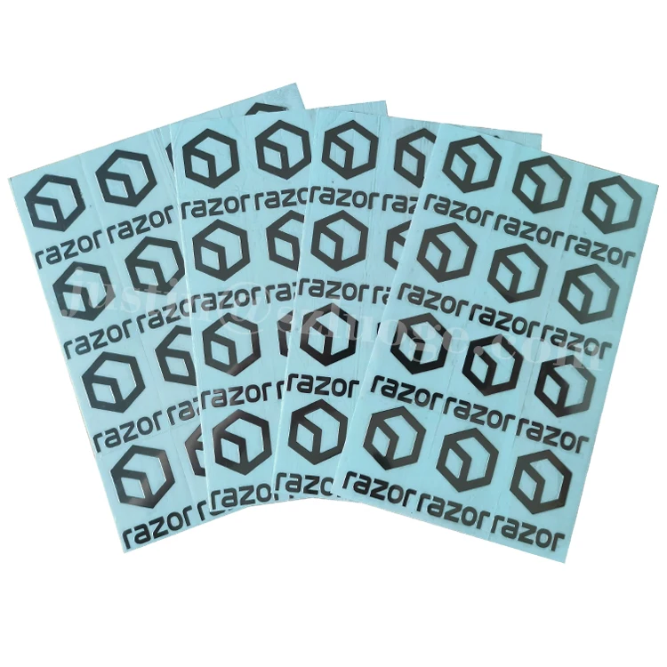 custom red nickel electroforming stickers label sign cheap nickel metal logo tags with 3m transparent adhesive