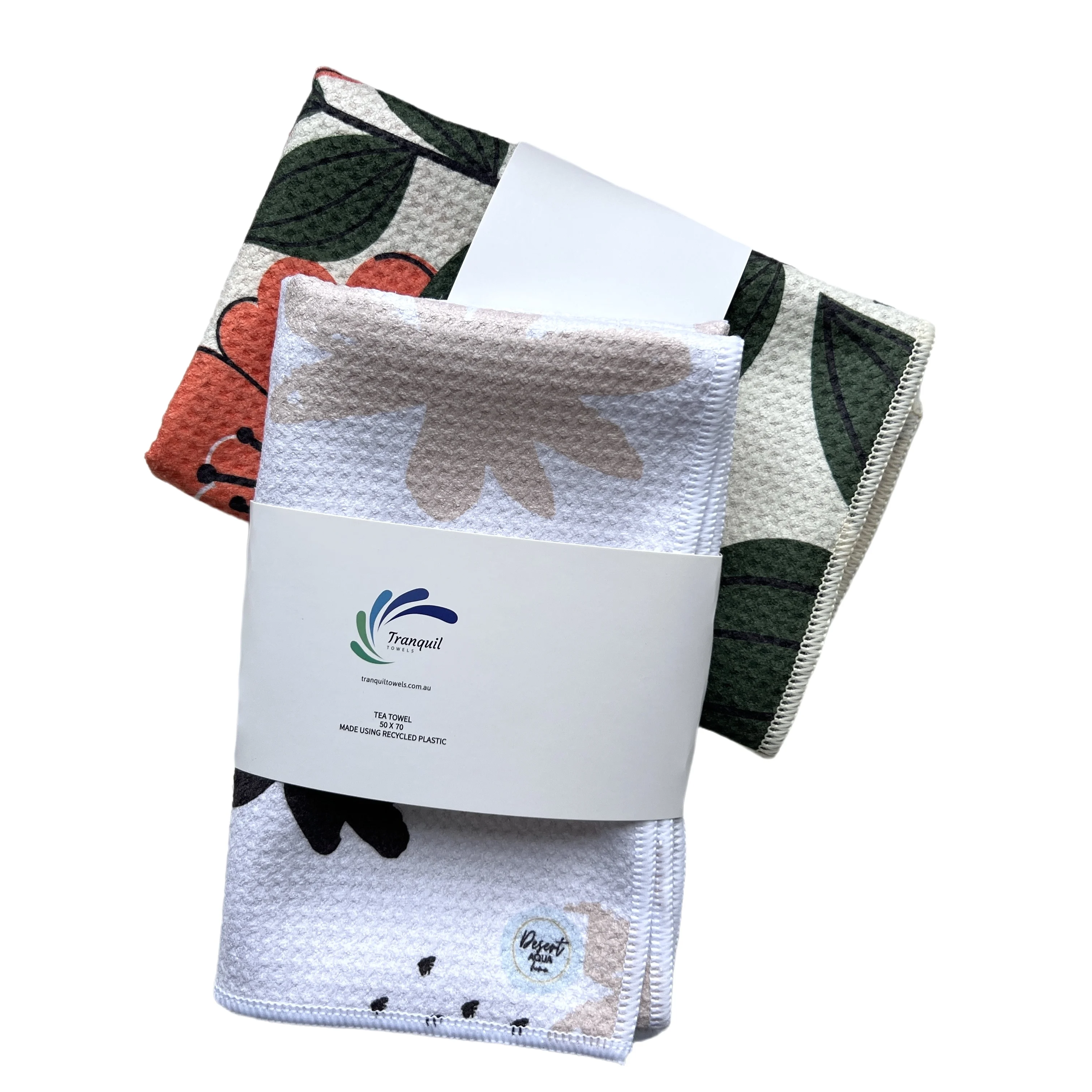 Personalized waffle weave tea towel kitchen towel for sublimation