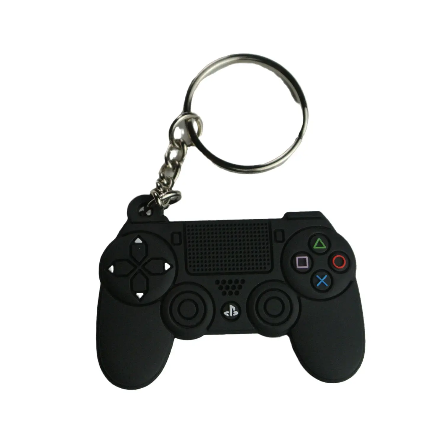 Custom pvc new keychains Individual game machine key ring mini cartoon Gamepad Joystick fit boy schoolbag trinket birthday gifts