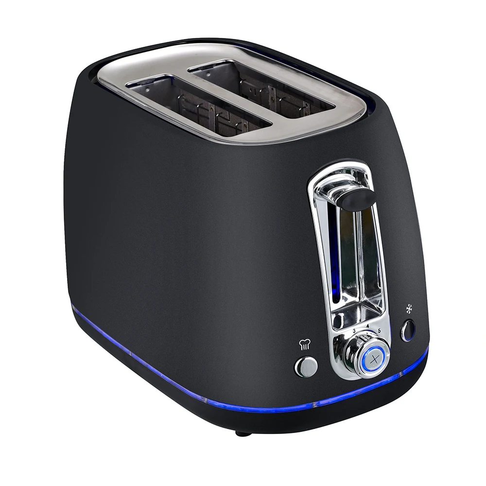 Custom Logo 304 Stainless Steel Bread Toaster Maker Black Toaster Machine Clear Toaster With Logo