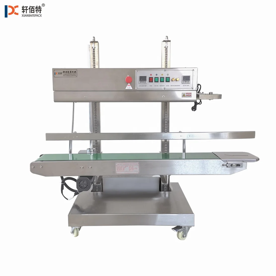 Model CBS1100V Plastic Bag  Machine Vertical Continuous Band Sealer