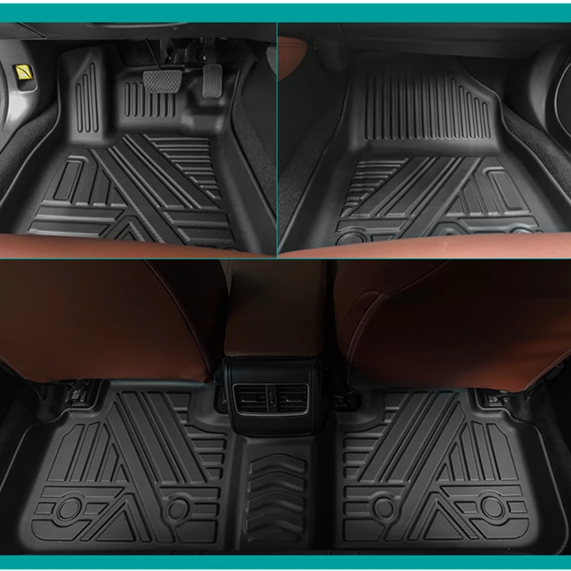 F-PACE car mat Odorless friendly all weather TPE car floor liners car carpet
