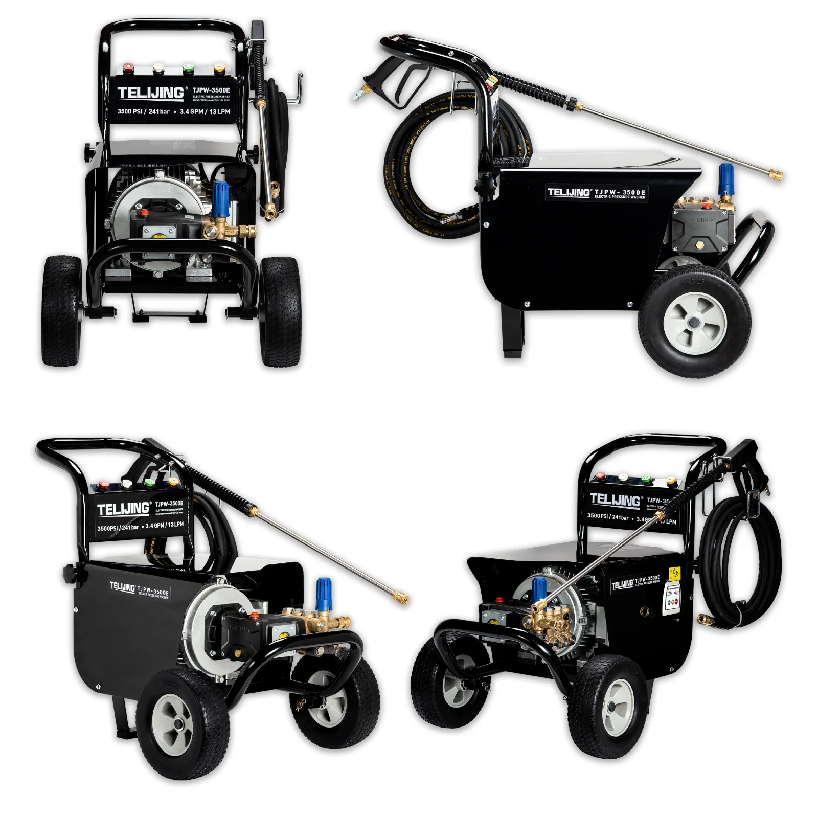 High Quality Portable Electric High Pressure Washer 3500PSI/241bar 380v 50hz For Car and Paint Removal and Mold Cleaning
