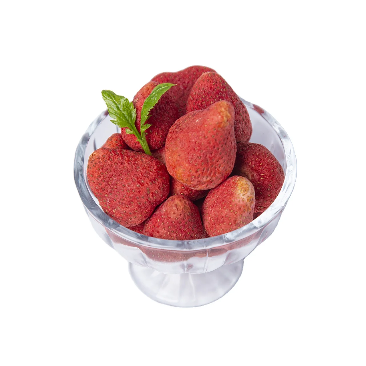 Delicious Healthy Natural Freeze Dried Strawberry Fruit Freeze Dried Strawberry Whole 25-35mm