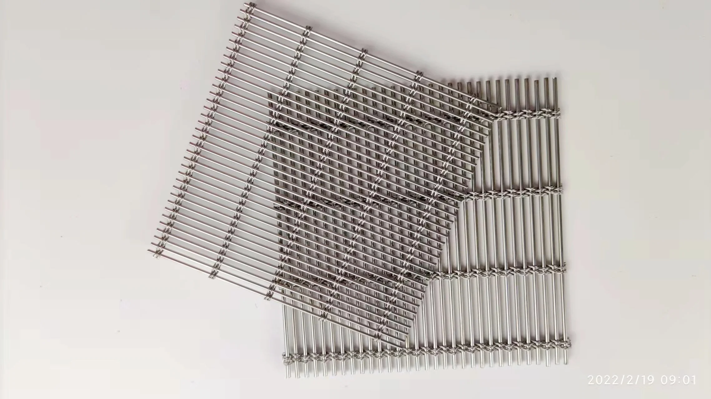 Декоративная архитектурная Высококачественная ОБЖИМНАЯ проволочная сетка, медная проволока из нержавеющей стали