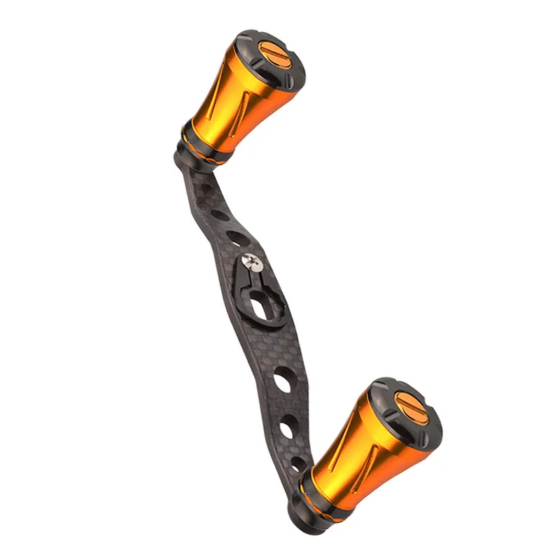 Rocklure Fishing Reel Handle Carbon Fibre Aluminum Alloy Knob For Baitcasting Reel Fish Reel Tackle Accessory