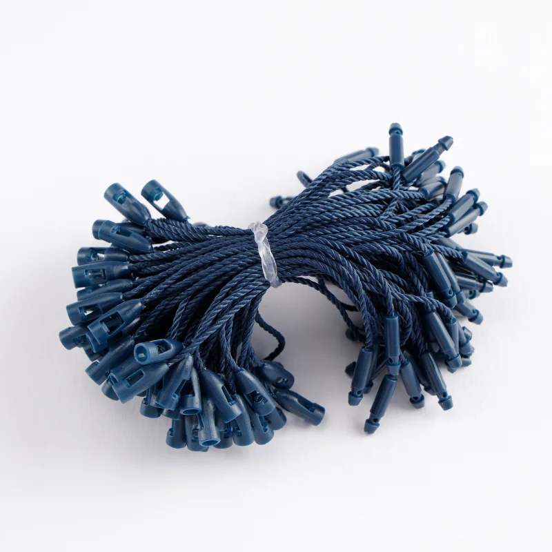 Hot Selling Colors Available in Multiple Colors   1000 Pieces Per Pack Polyester Rope Clothing Label hang Tag  String