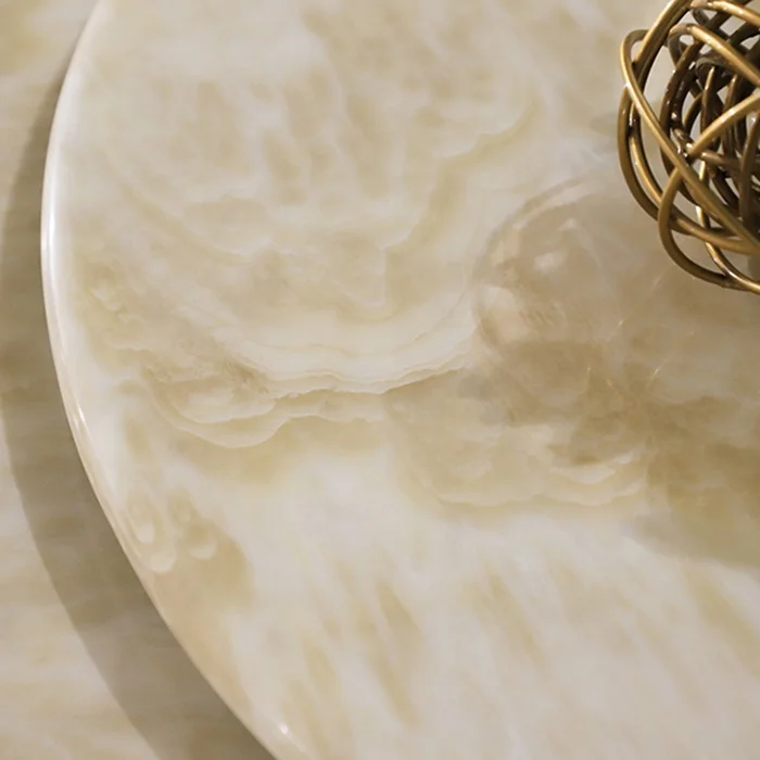 Comedor Luxury Dining Room Furniture Set Classic Round Marble Dinning Table For Restaurant Antique Dining Tables