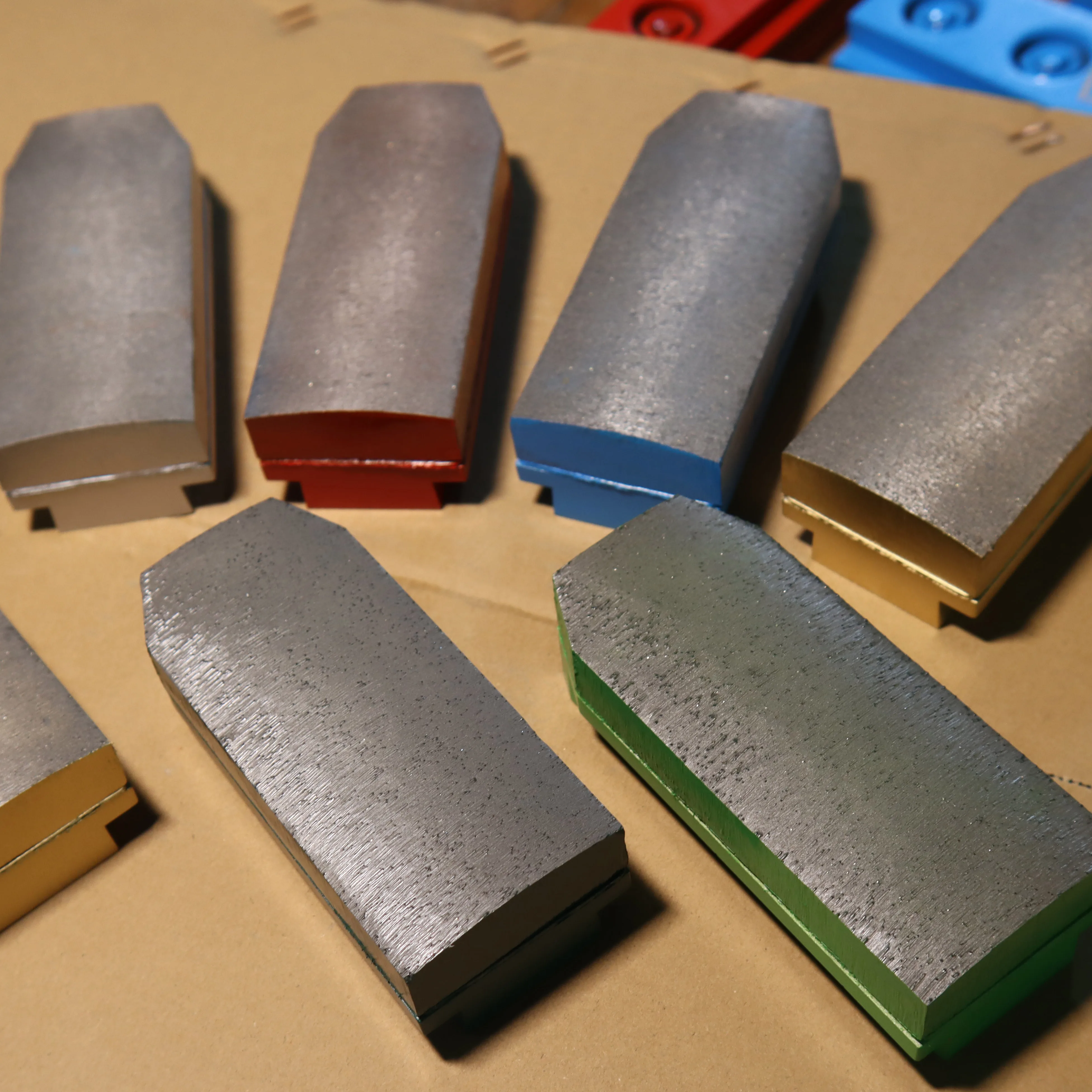 Diamond abrasive fickert trade assurance Metal brick diamond fickert for granite grinding sanding tools with long life