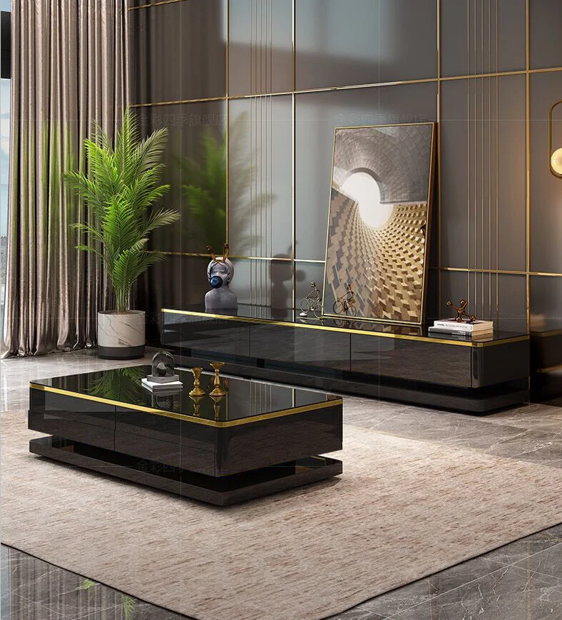 Center Table Tea Table Coffee Table Factory Wholesale Price Wooden Chinese Living Room Furniture Solid Wood Modern as Sample