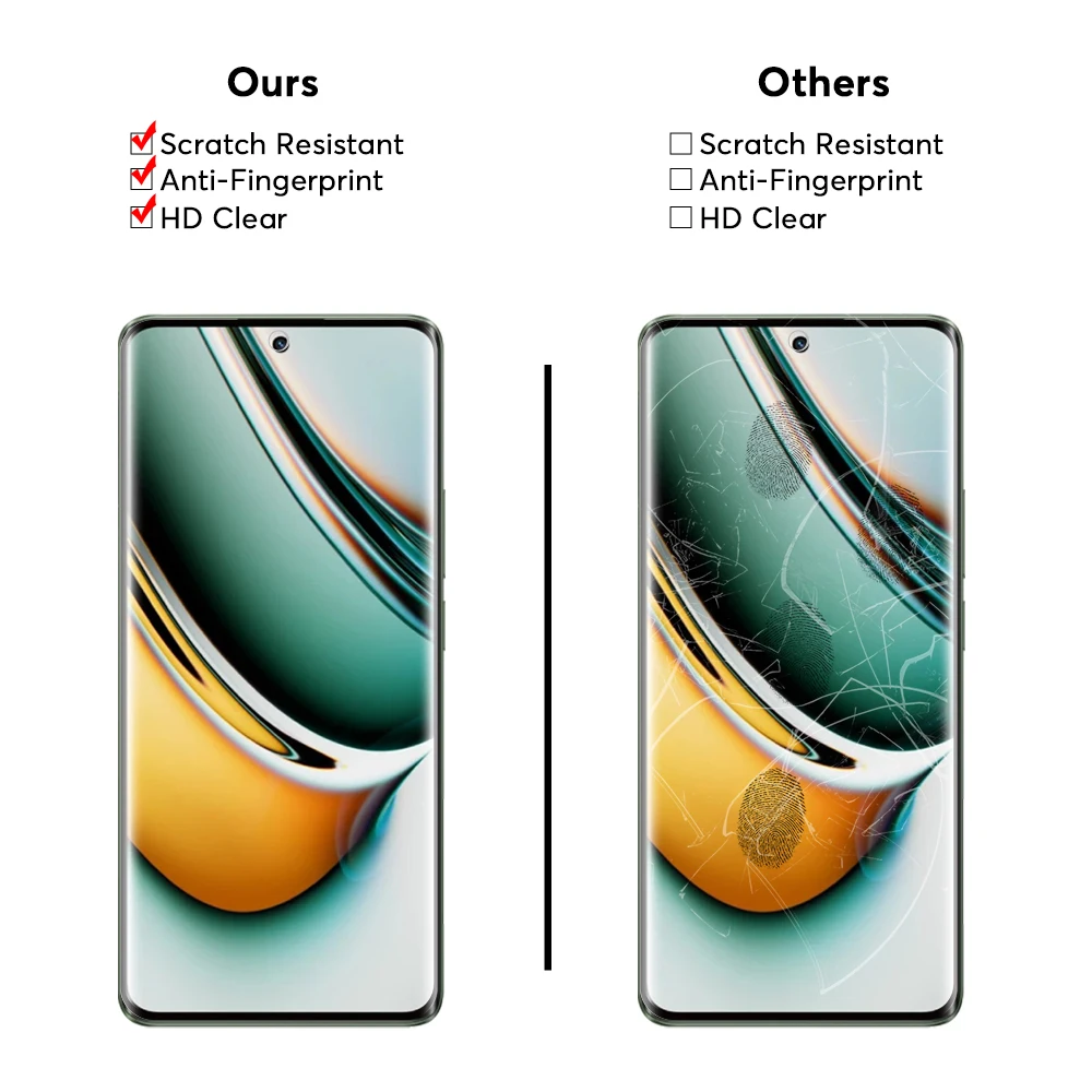 New Arrival Cell Phone 3D Full Coverage Edge Glue Tempered Glass For Realme 11 Pro Screen Protector