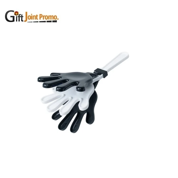 Customized Logo Printed Cheap Football Plastic Hand Clapper