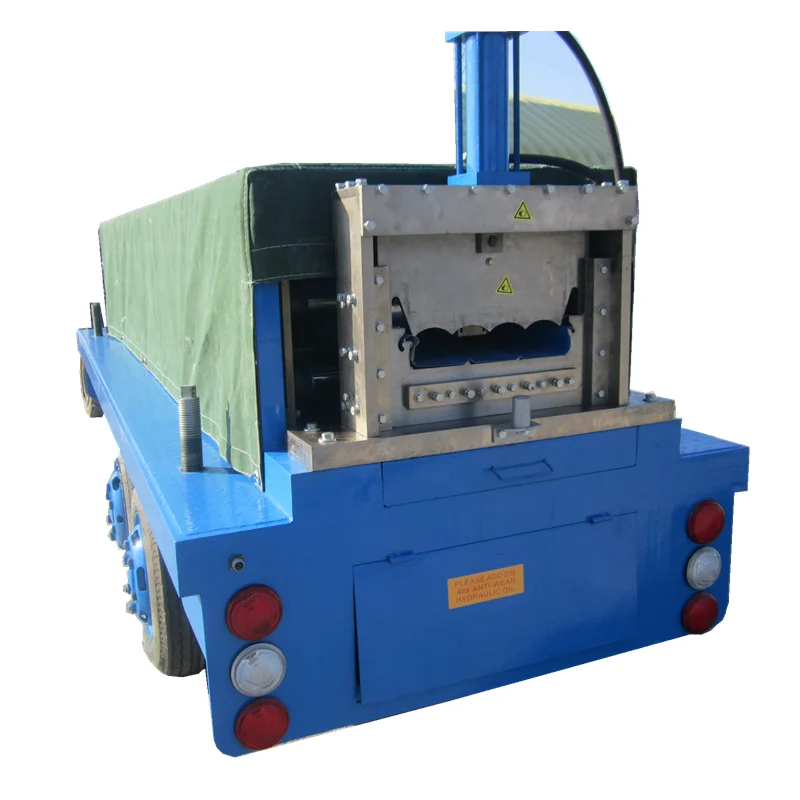 SX-KR18 standing seam metal  roof tile zinc-plate steel coil workroom roof construction machine